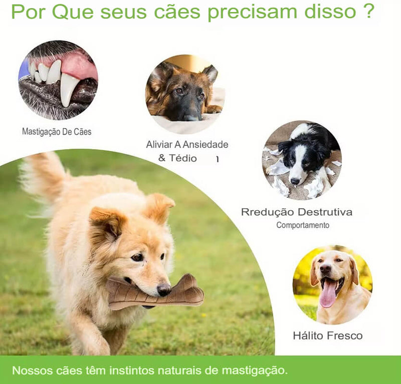 Osso TwilFlex – Diversão e Saúde Canina em um Só Brinquedo!