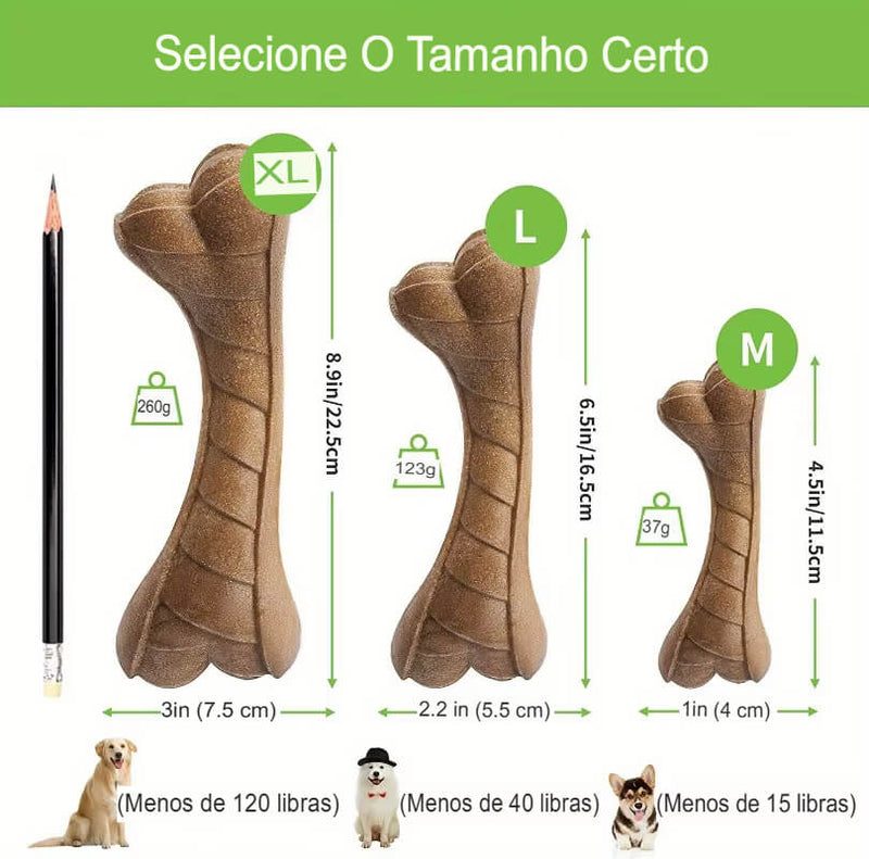 Osso TwilFlex – Diversão e Saúde Canina em um Só Brinquedo!