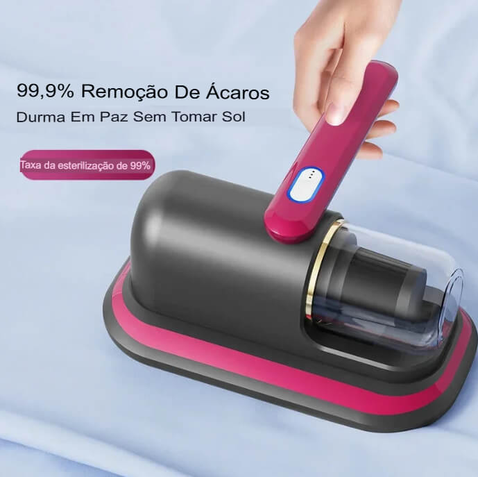 Eliminador de Ácaros Sem Fio CleanMax