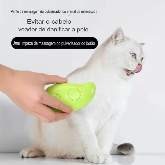 Escova Multifuncional para Animais de Estimação - Cuidados e Conforto para Seu Amigo Peludo