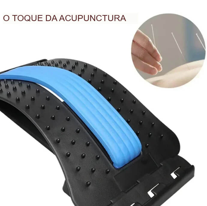 Massageador Ajustável Multi-Nível - Suporte Completo para Sua Coluna