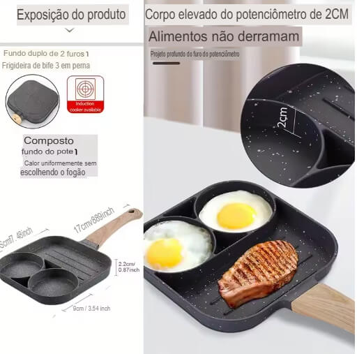 Frigideira MultiChef - A Revolução na Sua Cozinha Matinal!