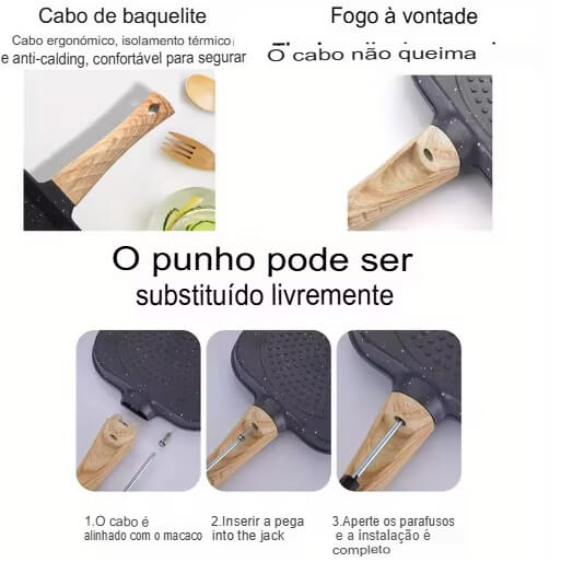 Frigideira MultiChef - A Revolução na Sua Cozinha Matinal!