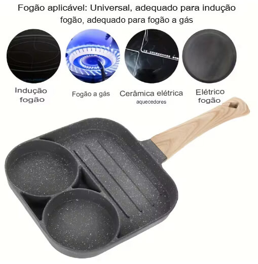 Frigideira MultiChef - A Revolução na Sua Cozinha Matinal!