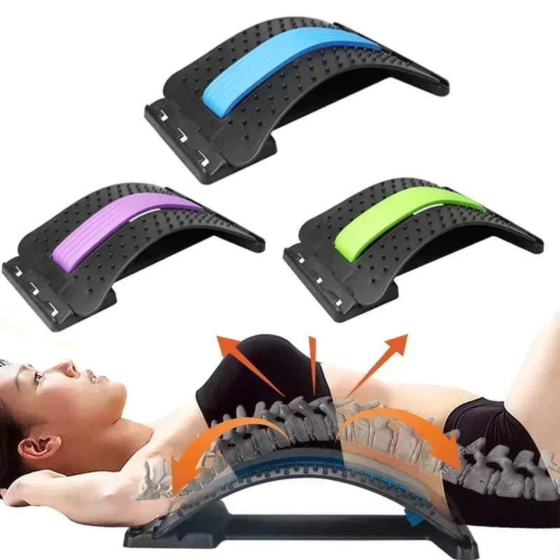 Massageador Ajustável Multi-Nível - Suporte Completo para Sua Coluna