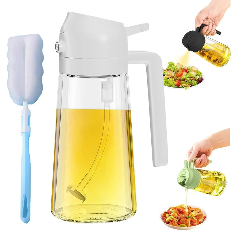 SprayChef Duo - O Pulverizador de Óleo 2 em 1 para Cozinha Prática e Saudável